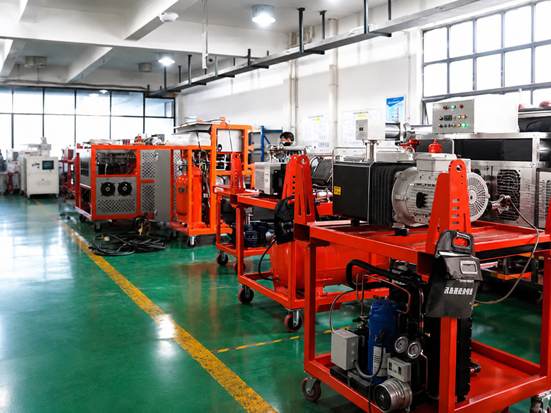 Industrial equipment workshop