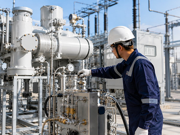 SF6 Gas Handling for GIS Maintenance